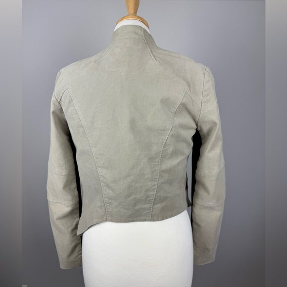 Super cool HELMUT LANG Asymmetrical zip moto Jacket - Picture 3 of 7